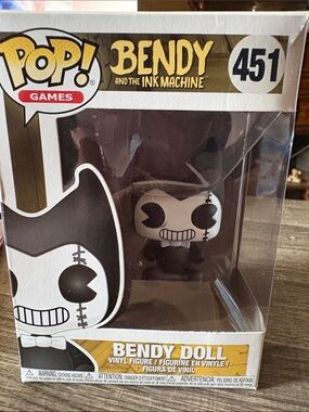 Funko Bendy Doll Vinyl Figure - Black, White